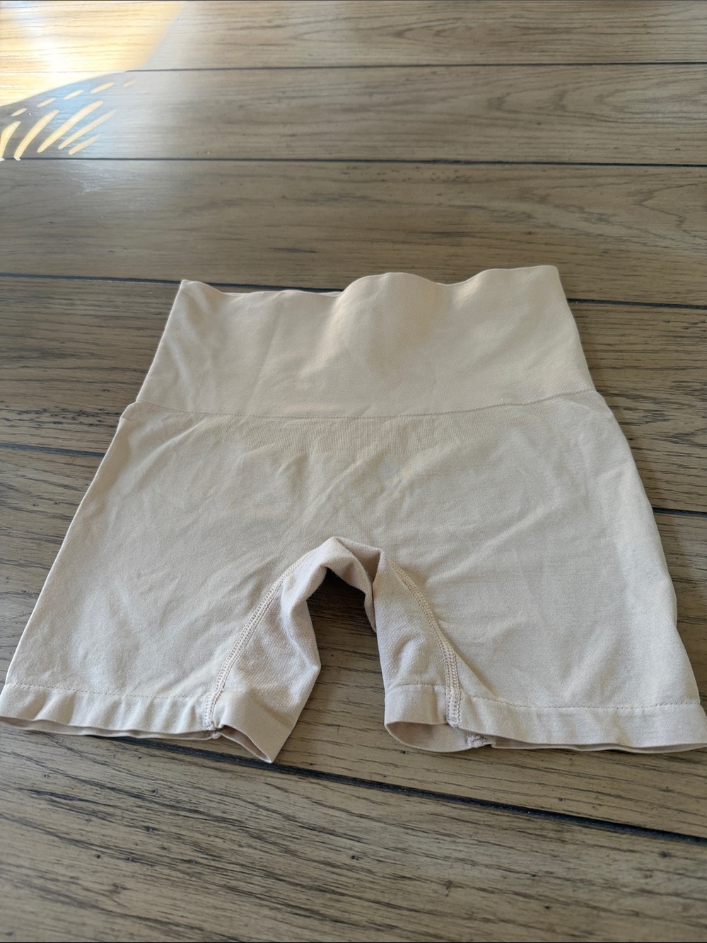 High Waisted Compression Pants Nude